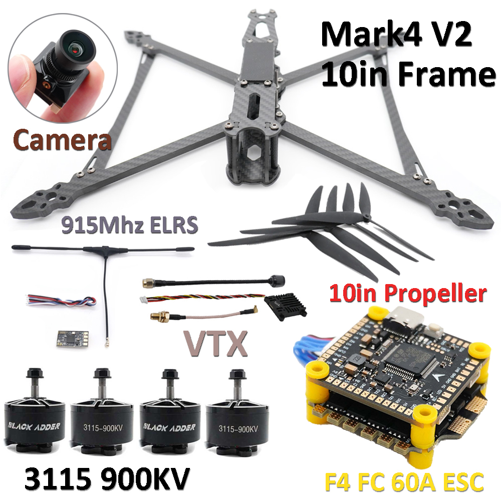 Drone Kit Octocopter - Mark4 V2 10 inch Frame Combo