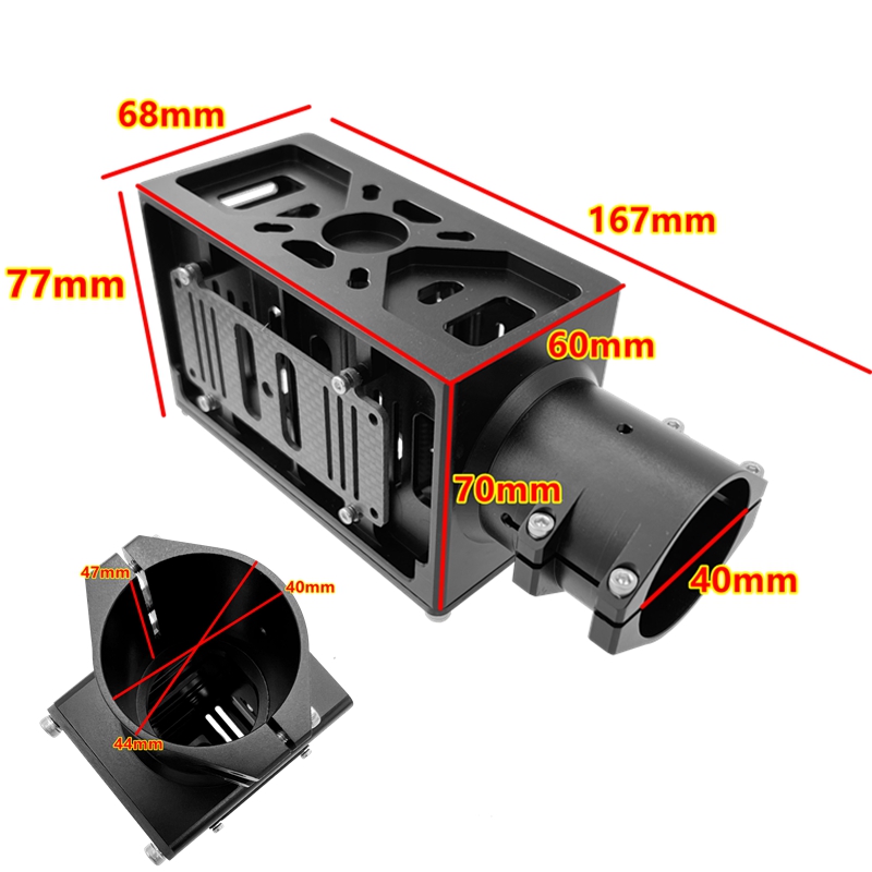 XAERO D40 Carbon Tube Motor Mo - Drone Kit Heavy Lift recensie en prijs