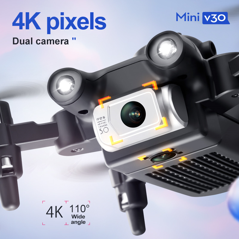 Mini V30 WiFi FPV Drone met 4K - Drone Kit Tricopter recensie en prijs