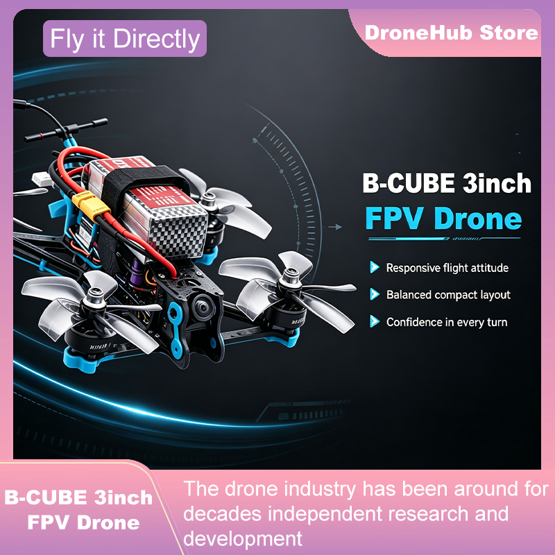 B-CUBE 3 inch FPV Drone Frame  - Drone Kit Octocopter recensie en prijs