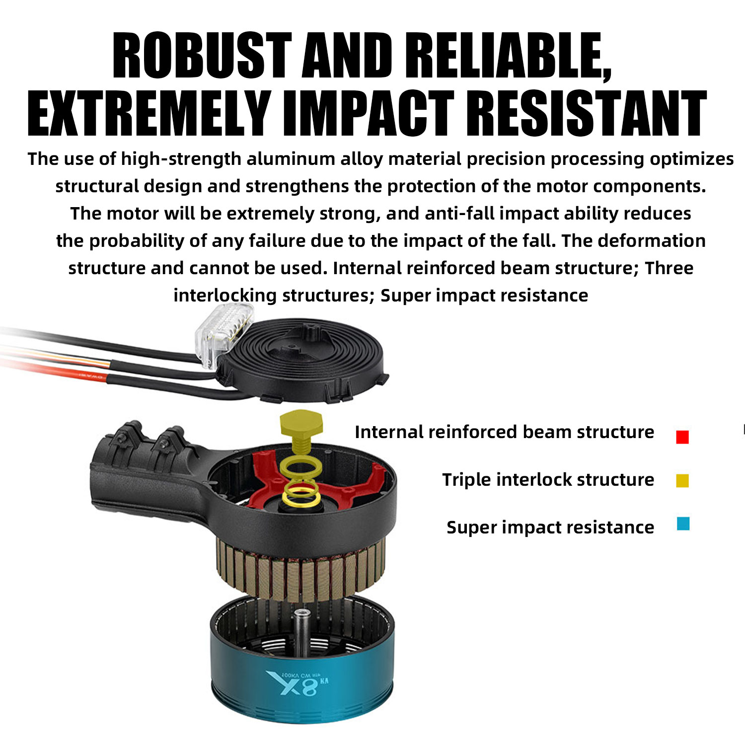 X8 Power System Kit: 100KV mot - Drone Kit Heavy Lift recensie en prijs