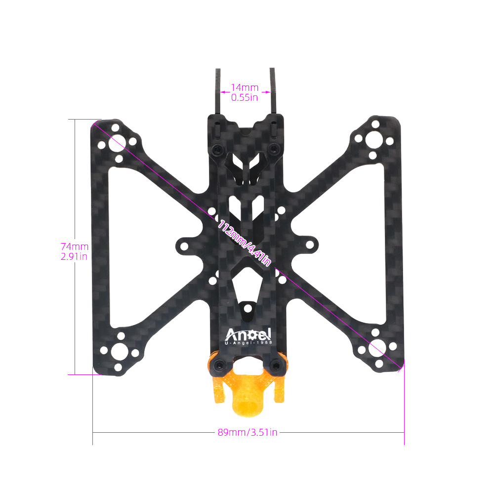 Angel20 Frame Kit 2 inch RC Dr - Drone Kit Build Yourself recensie en prijs