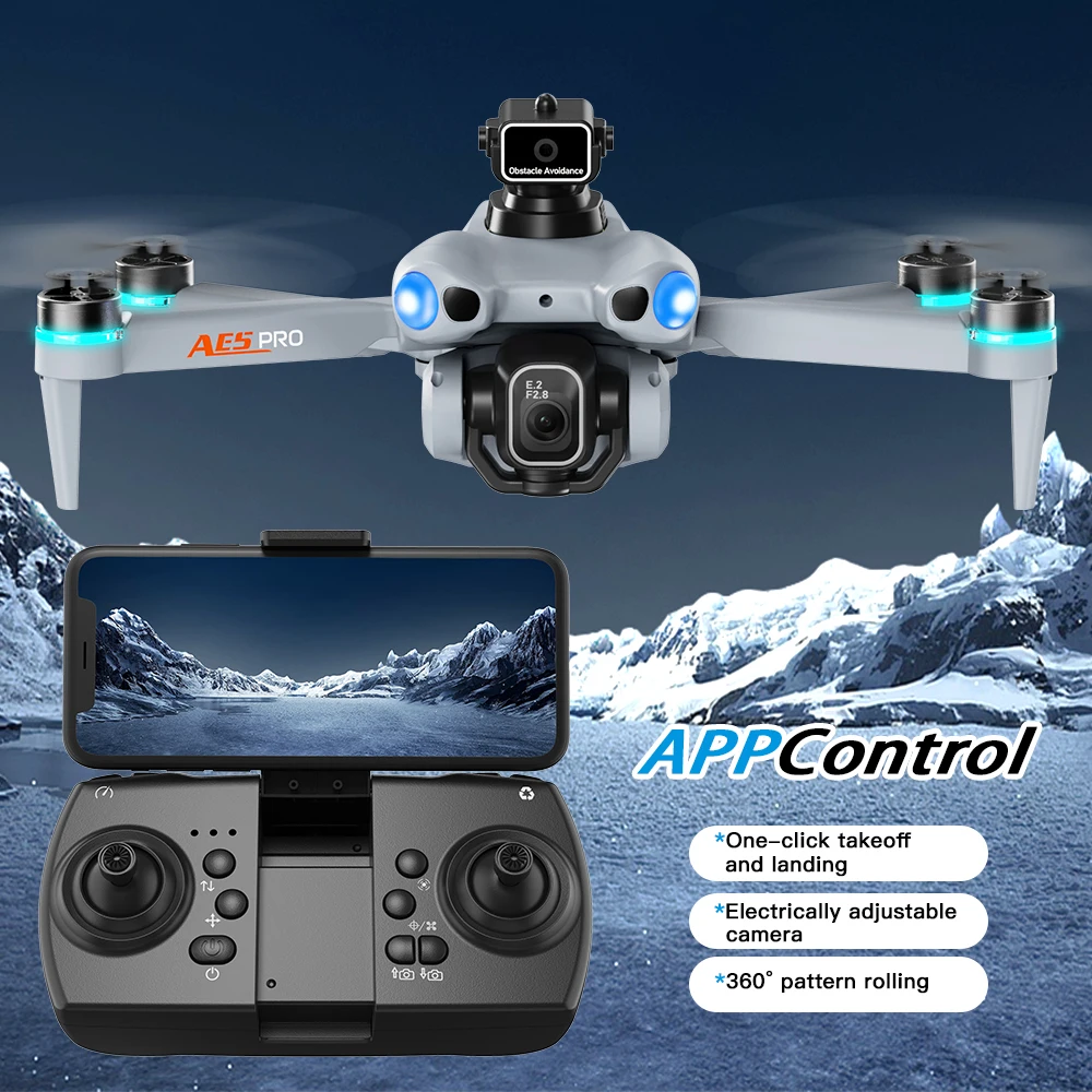 AE5 Pro Drone 8K HD 4,5 inch s - Drone Kit Tricopter recensie en prijs