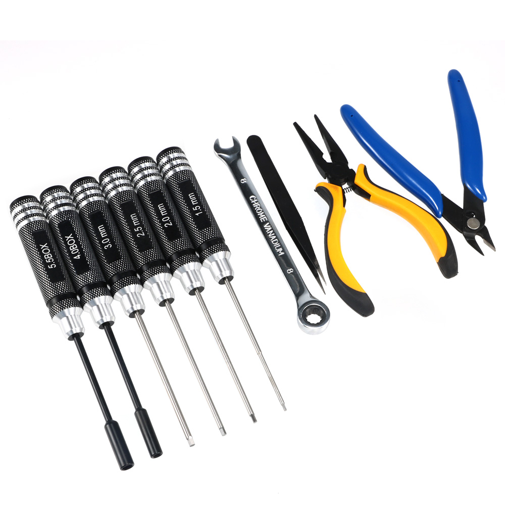 10PCS 10in1 FPV Drone RC Tool  - Drone Kit Octocopter recensie en prijs